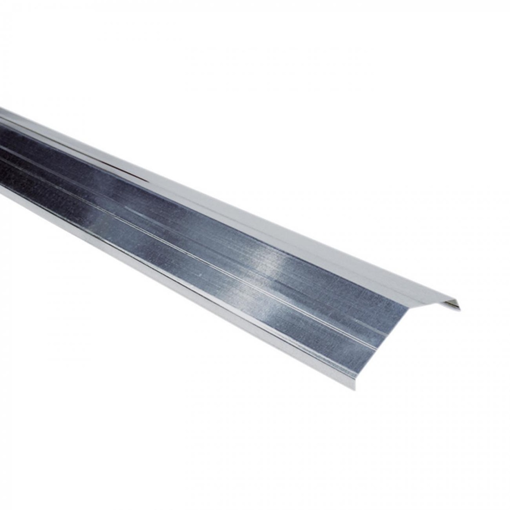 CABALLETE ALUZINC NATURAL CAL 24 DE 10 X 16