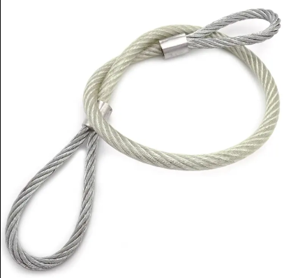 ESLINGA 3/8" X 6'  6X19 4-LEG T-T D WIRE ROPE ASSY D
