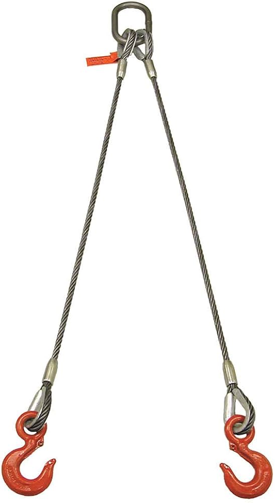 ESLINGA DE CADENA  2 PATAS 3/8``X 7` GANCHOS CON QUIJADA/TRABA 3/8 CROSBY