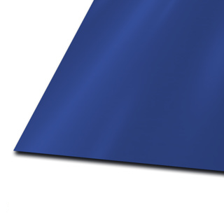 ALUZINC PREPINTADO AZUL LISO CAL 26