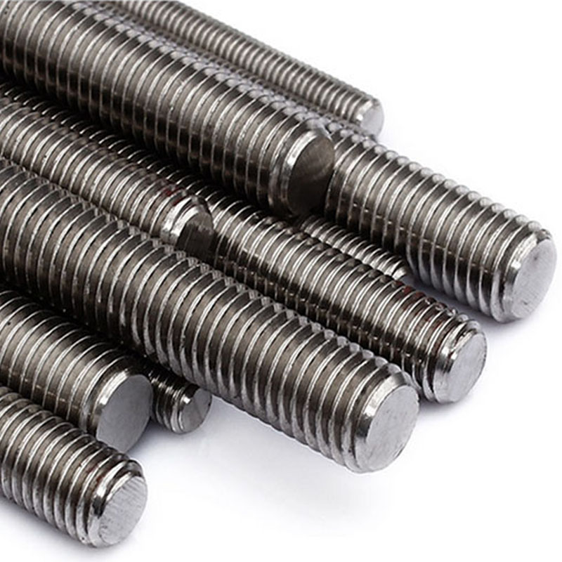 TILLAS 3/8'' CON ROSCA DE 4" Y 2 TUERCAS EN AMBOS LADOS