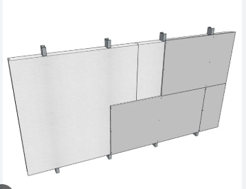 PANEL AISLANTE TERMOFAST 90 MM -TRES PERFILES MT2