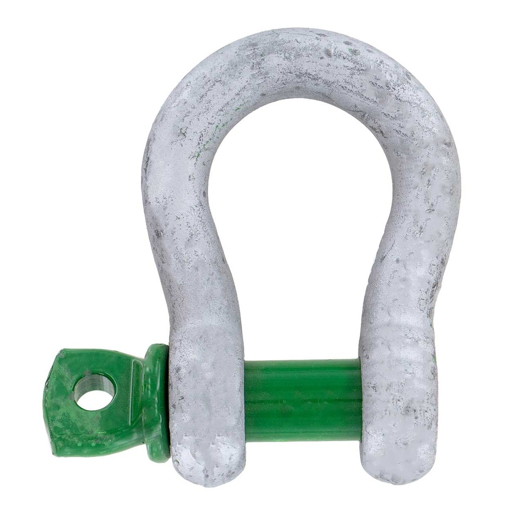 1 GALV SCREW PIN ACHR SHACKLE I 8.5T VANBEEST 1'' G-4161 SCREW PIN ANCHOR SHACKLE