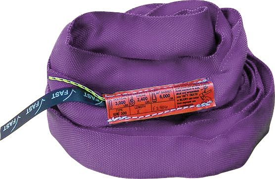 ESLINGA REDONDA POLYESTER ROUND SLING AS4497 PURPLE 3,000 LBS X 1.5M