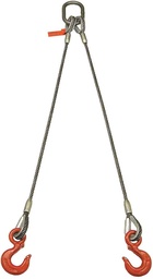 [ECA1X13] ESLINGA DE CABLE ACERO 1'' x 13' 6X19 L-L D WIRE ROPE SLING D